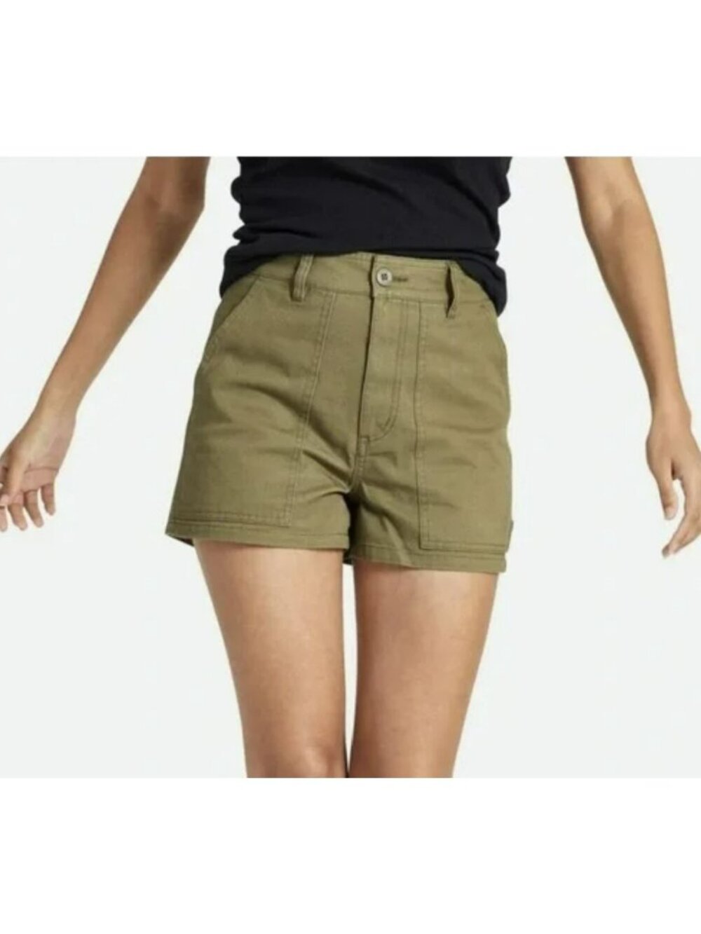 Brixton Olive Green Cotton Shorts Size 31 NWT
